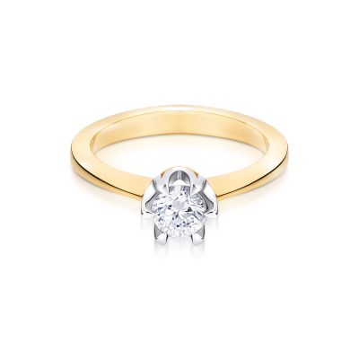 Pierścionek zaręczynowy z diamentem 0.50ct